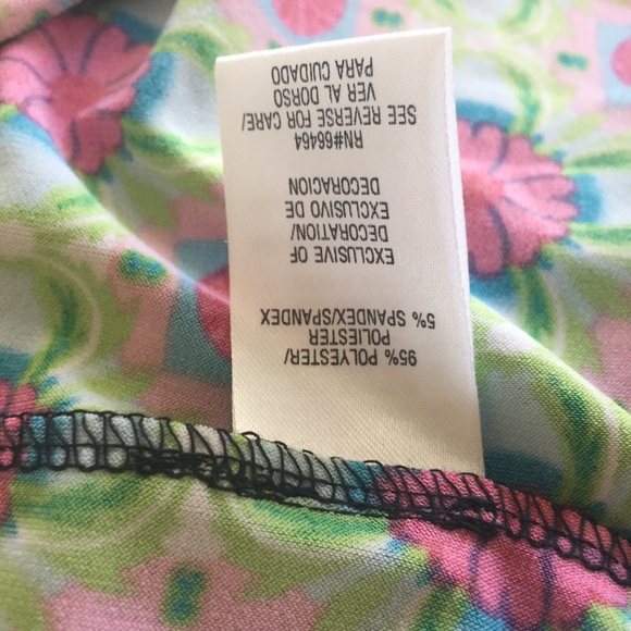 Super fun Sandra Darren print jersey dress - Picture 6 of 8